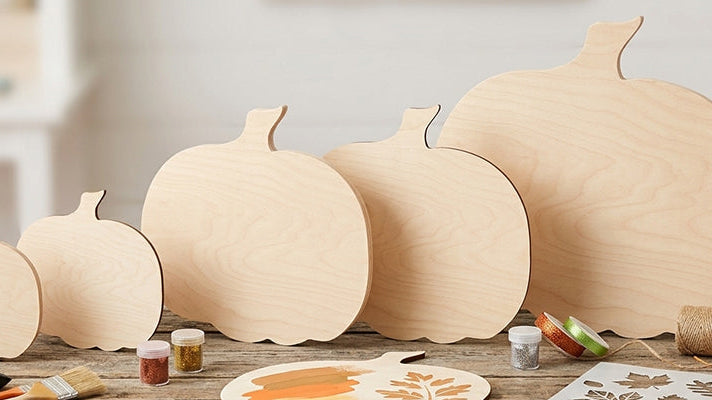 Wooden Pumpkin Cutouts Guide