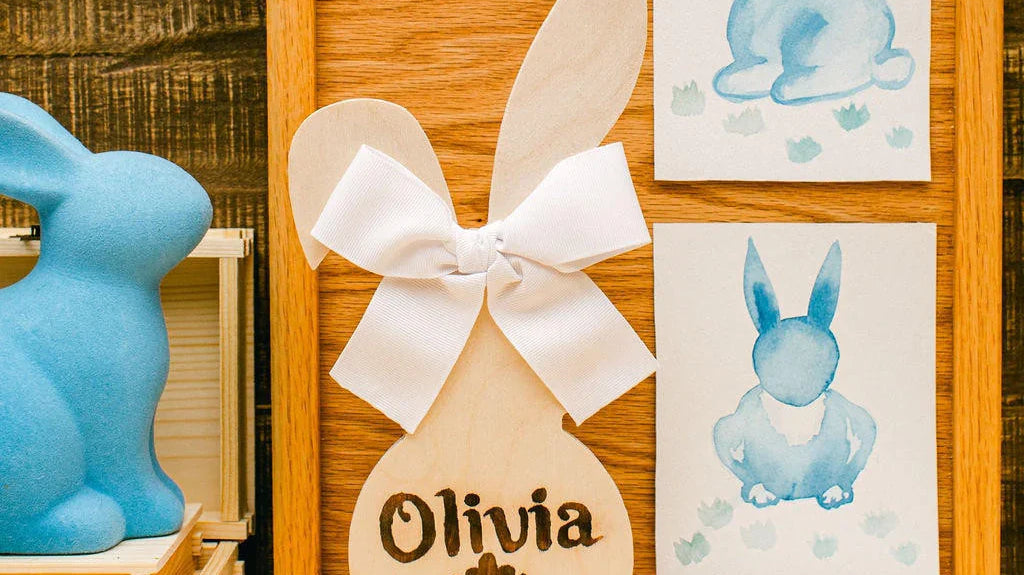 Wooden Bunny Cutouts