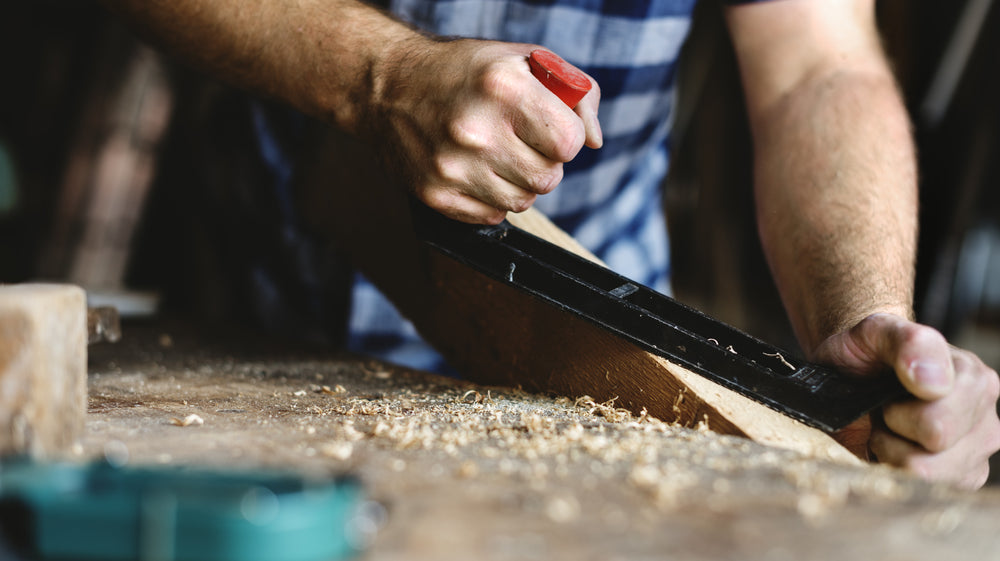 How Woodworkers Join Two Wooden Pieces Intact Using a Joiner Biscuit