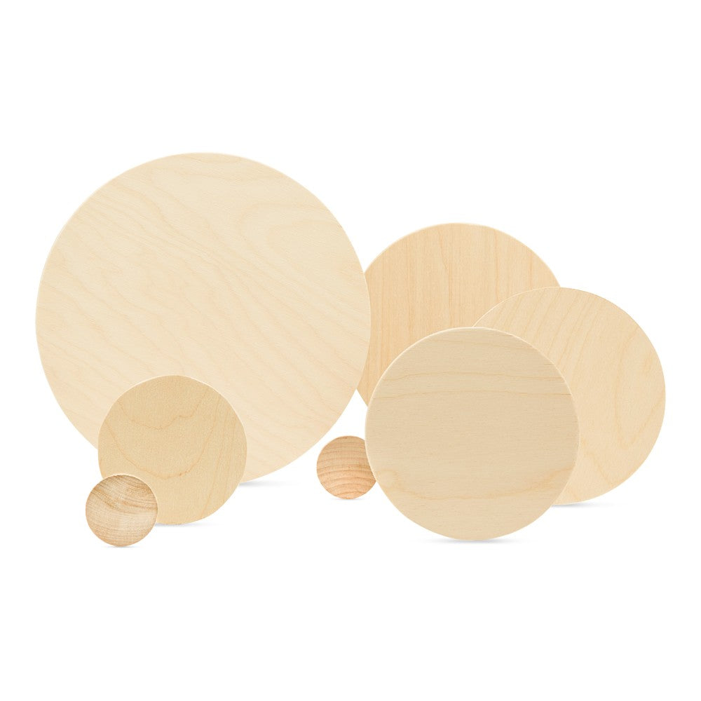Wood Circles & Wooden Discs