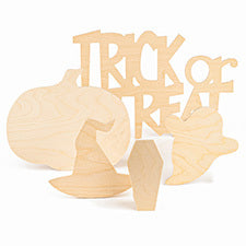 Wood Halloween Cutouts