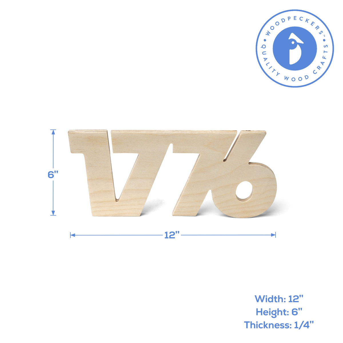 1776 Cutout, 12"