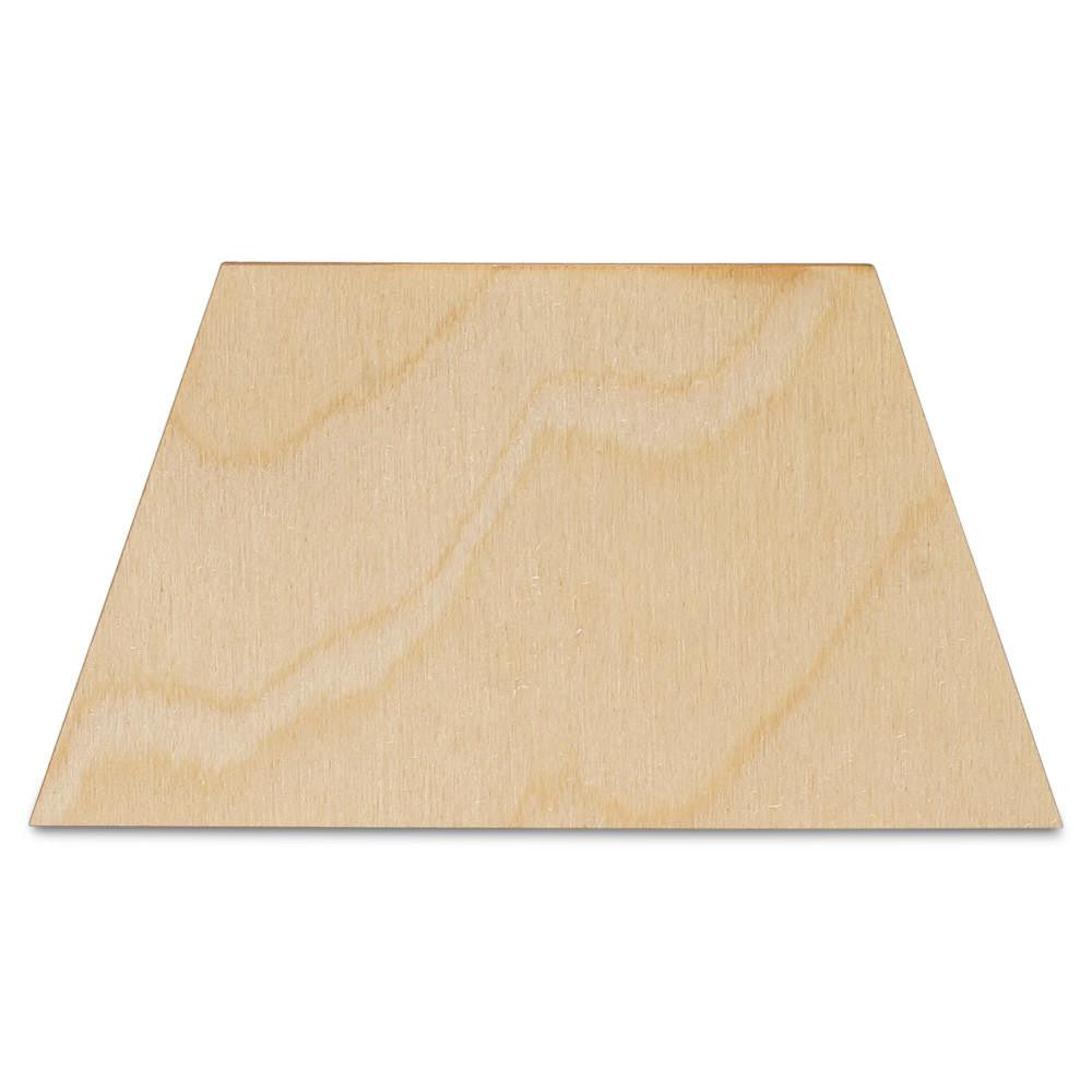 2" Trapezoid, 1/4" Thick MDF