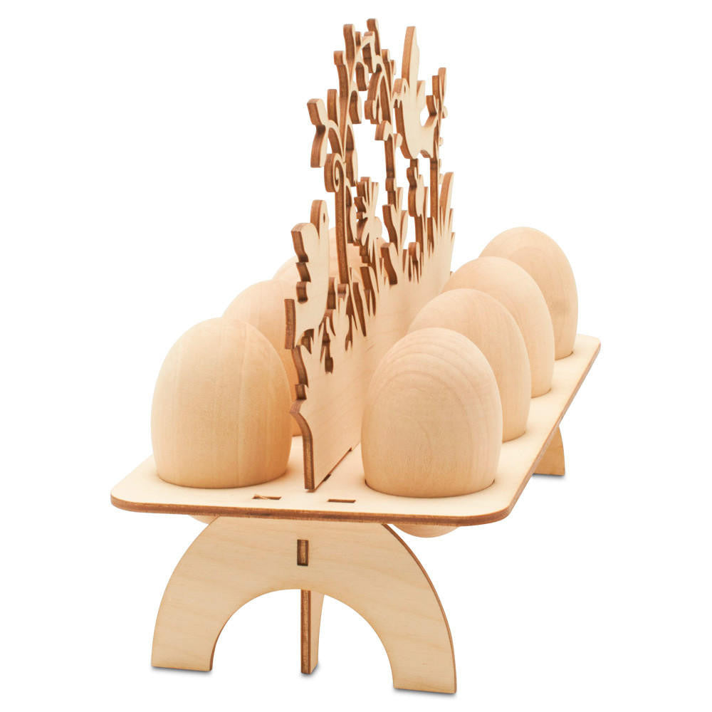 8-Egg Display Garden Scene Kit With Eggs