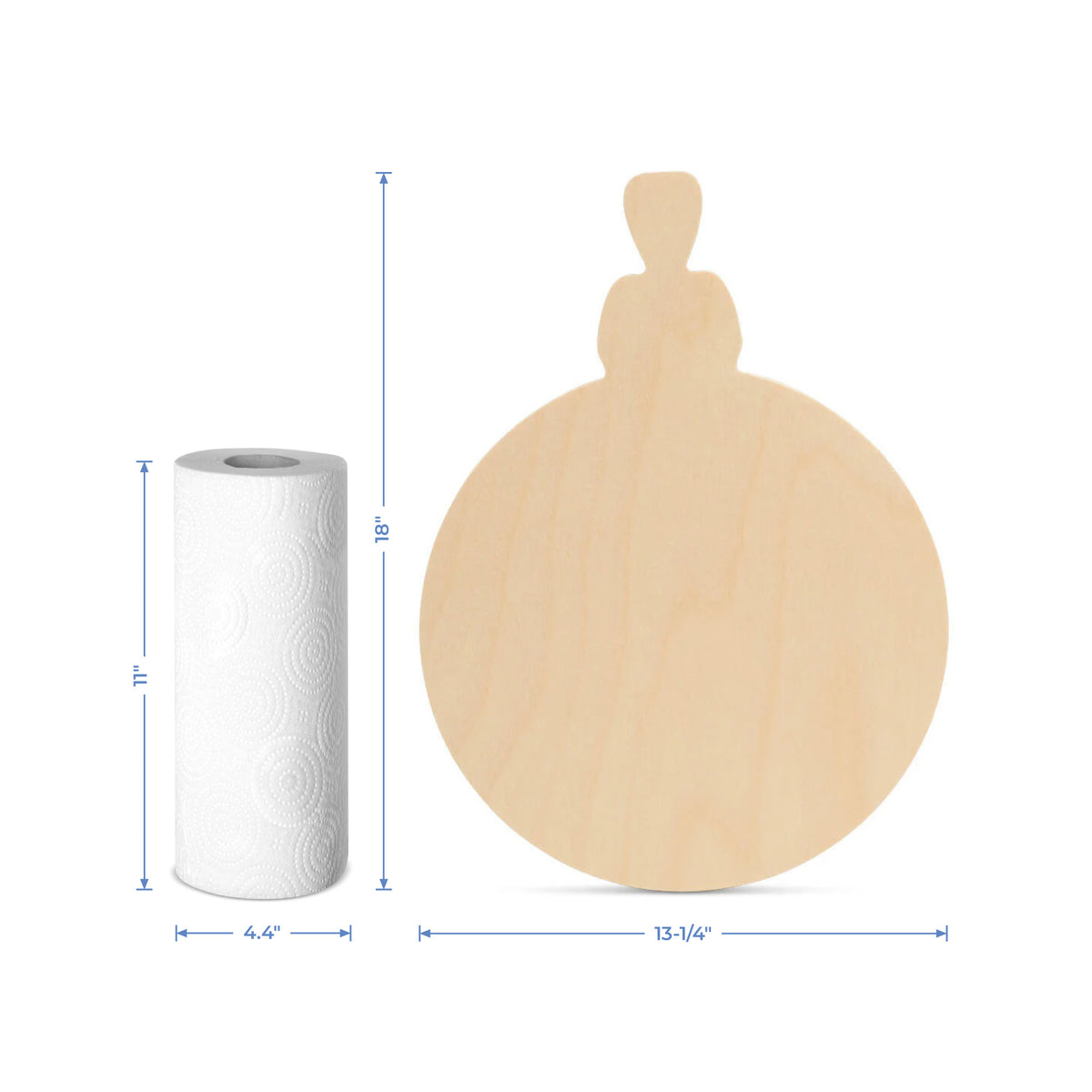 Christmas Ornament Cutout 18" x 13-1/4"