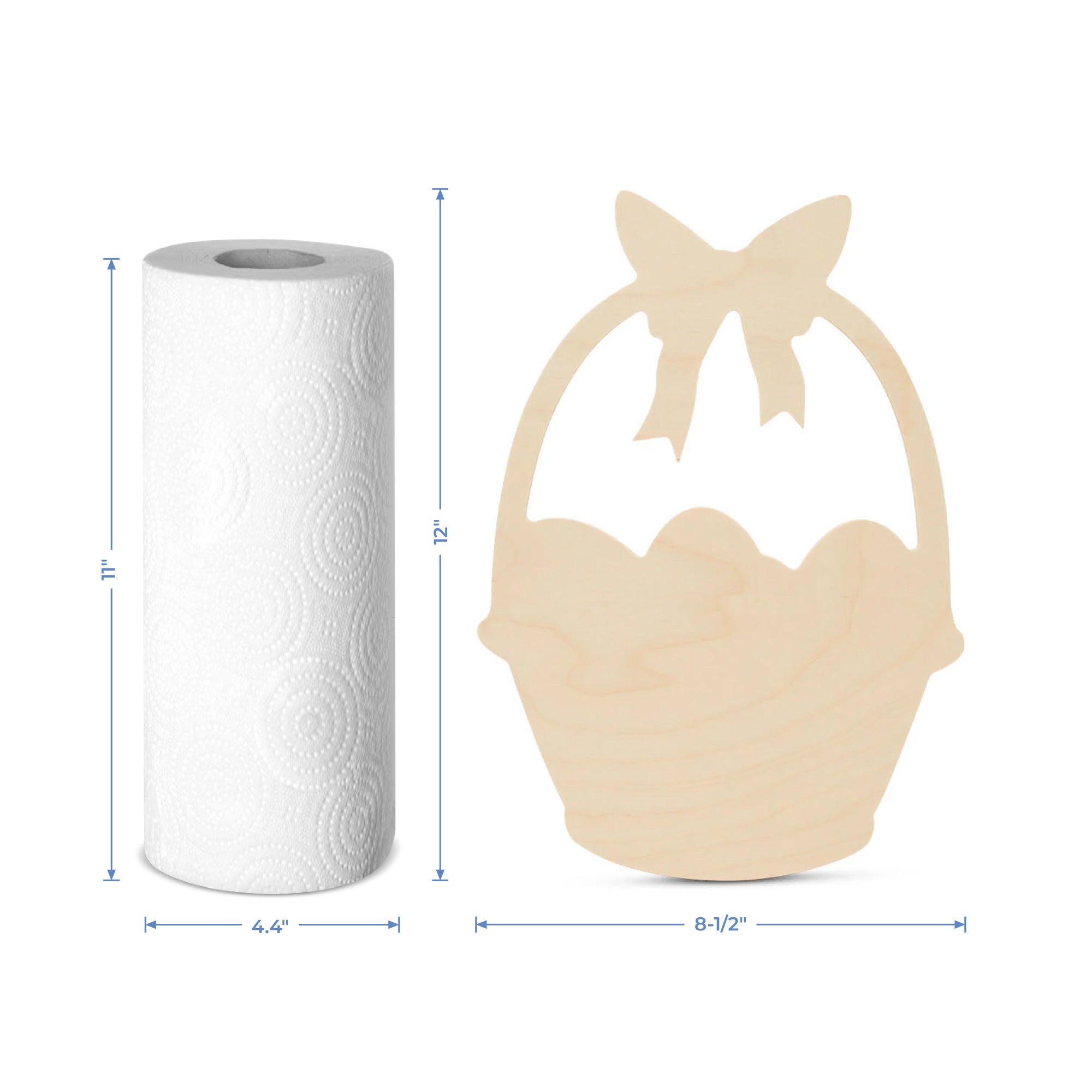 Easter Basket Cutout, 12”