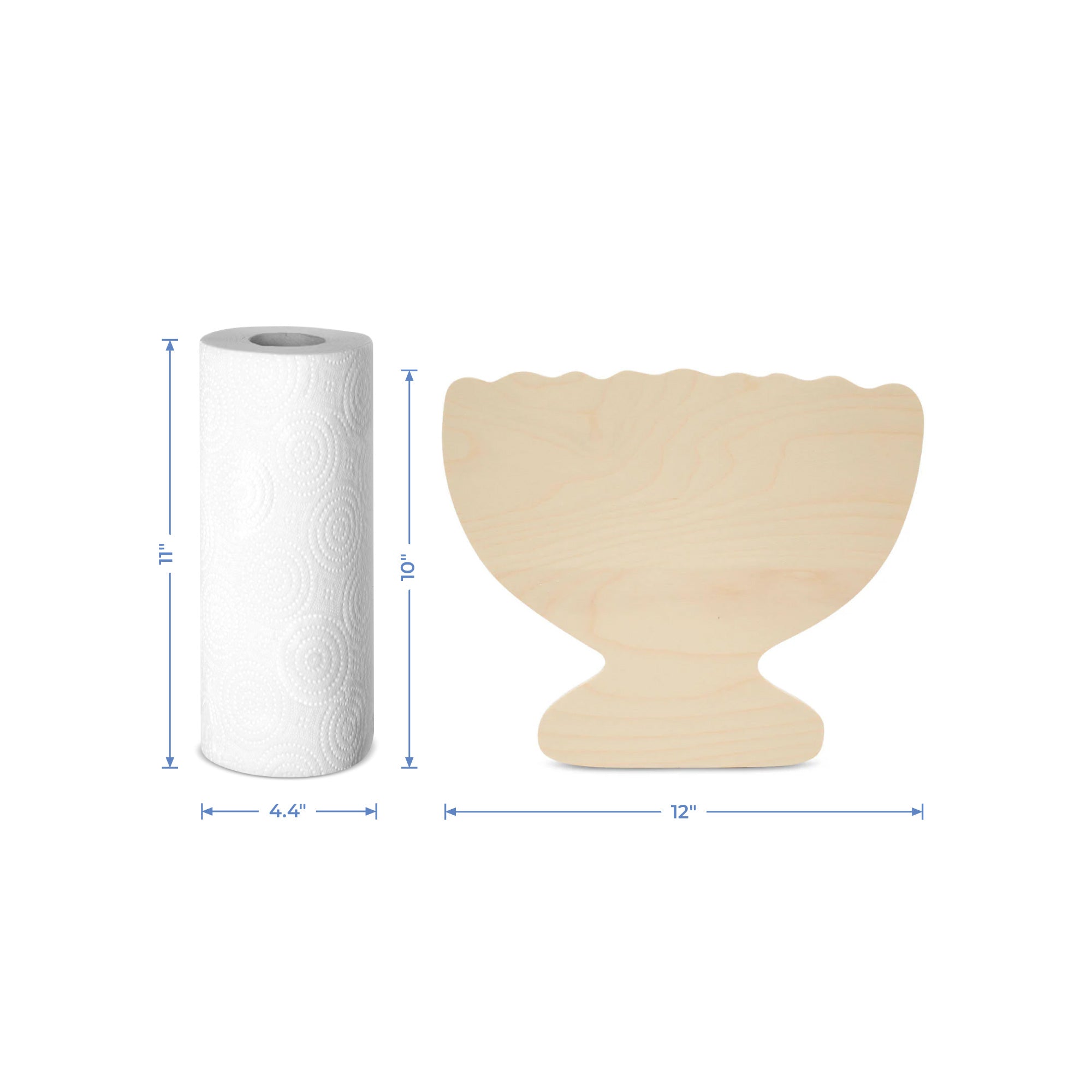 Menorah Cutout, Large 12" x 10"