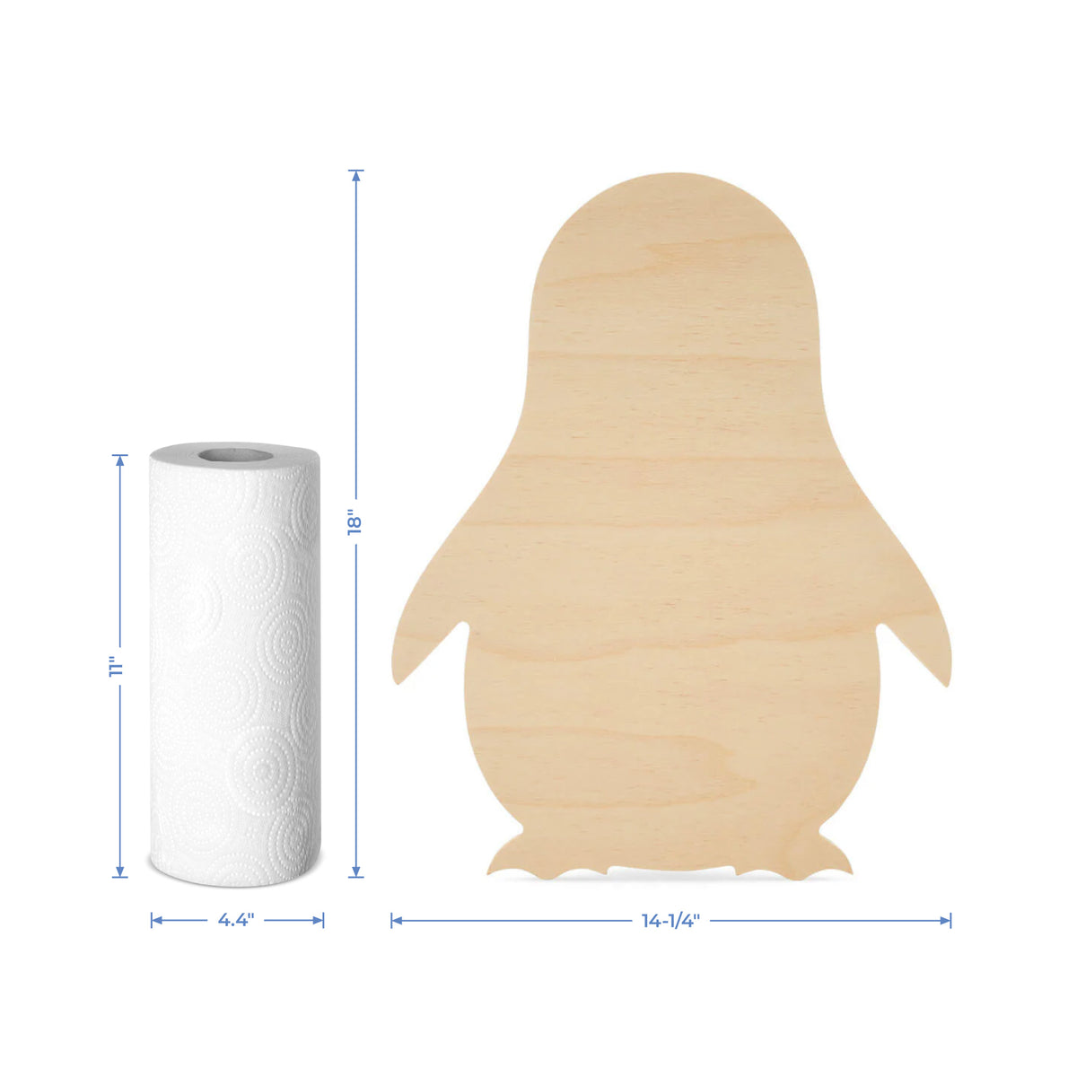 Penguin Cutout, Large 18" x 14-1/4"