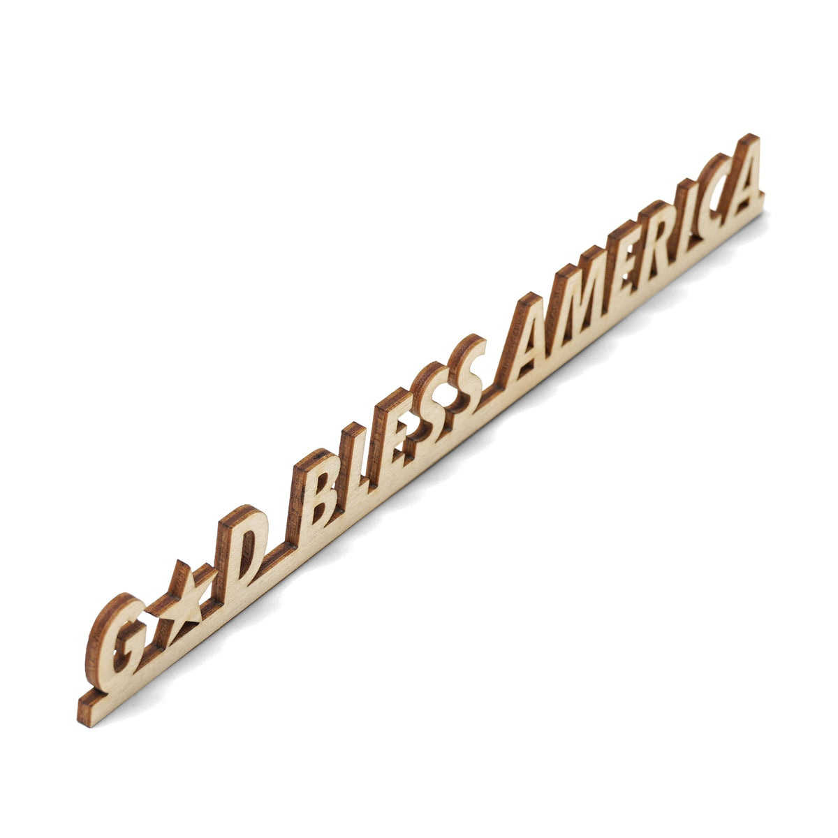 8" God Bless America Cutout