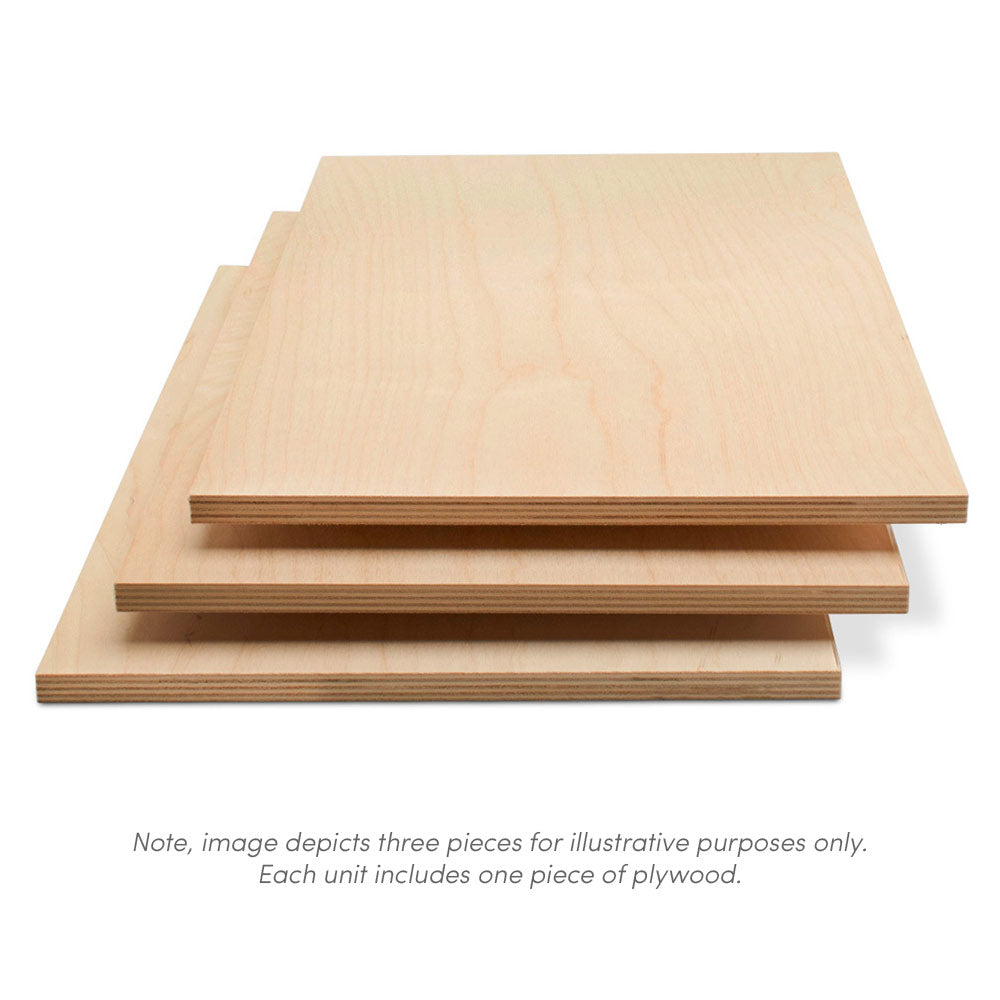1/2" x 12" x 24" Baltic Birch B/BB Plywood