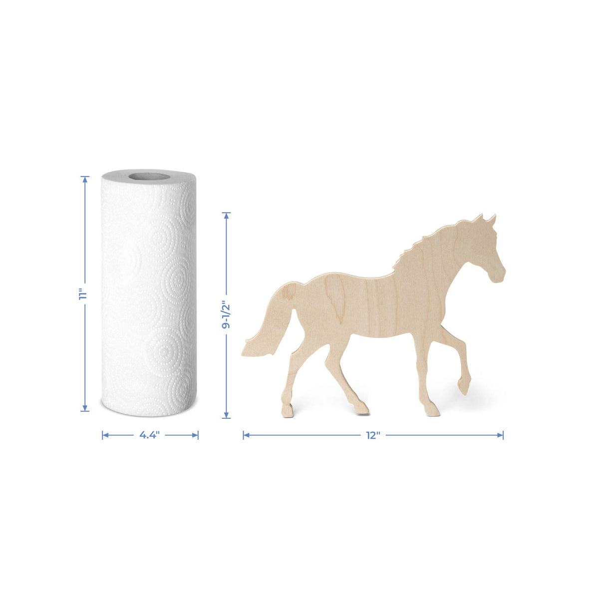 12" Trotting Horse Cutout