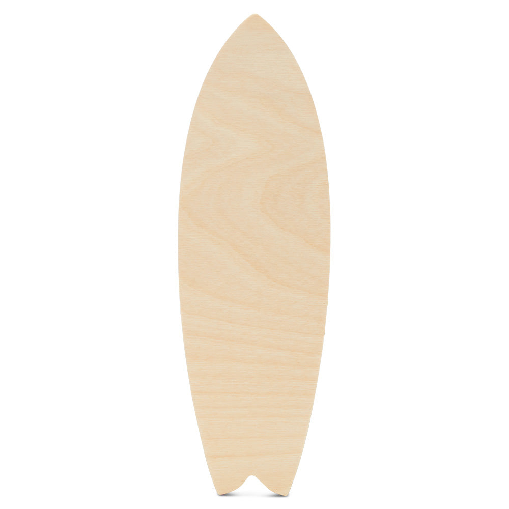 36" Wood Surfboard Cutout