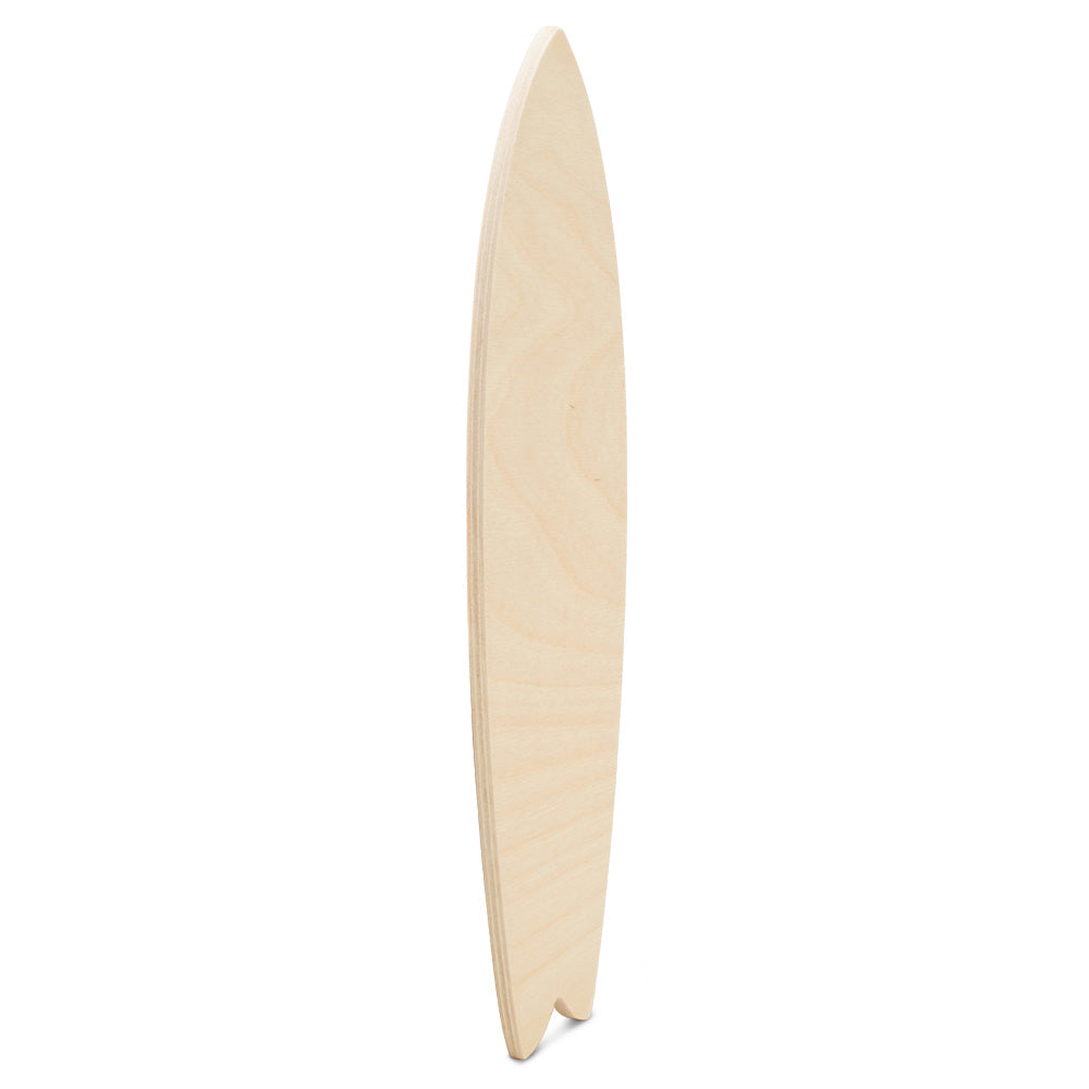 12" Wood Surfboard Cutout