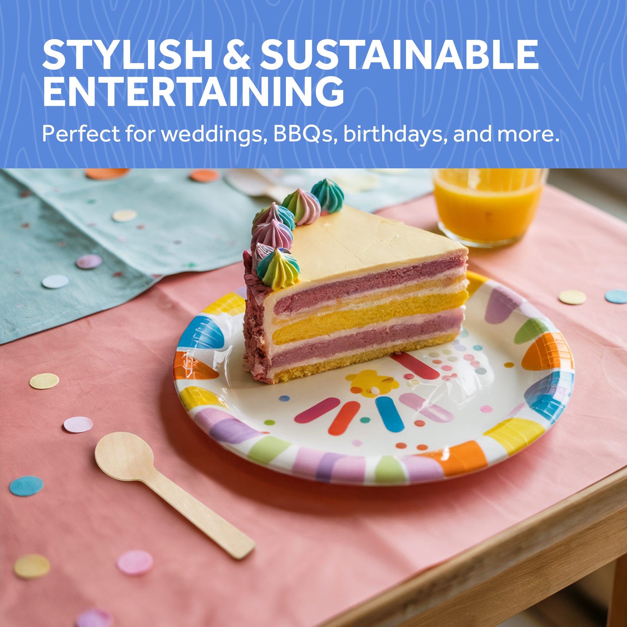 Disposable Dessert Spoons, 4", Pack of 100