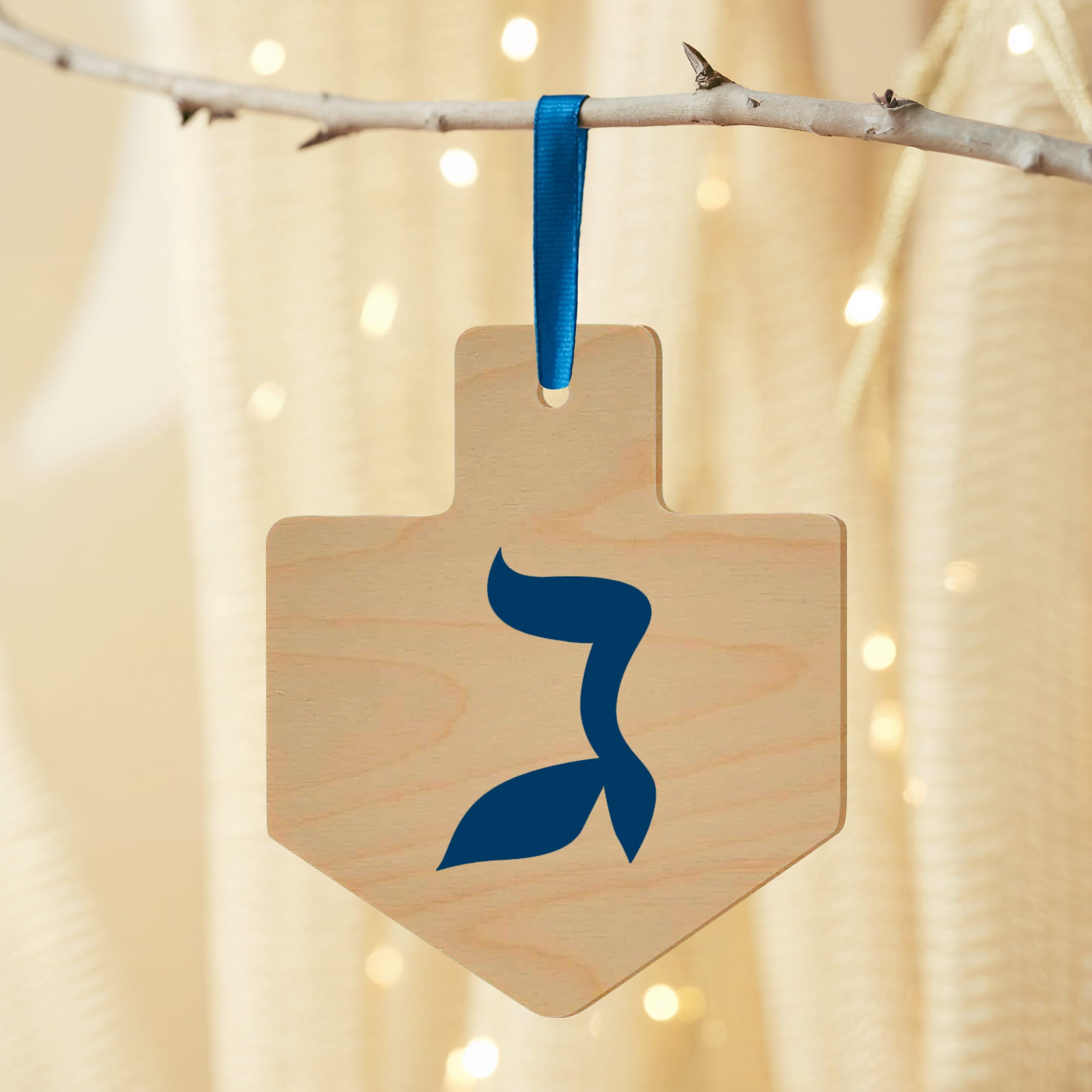 Hanging Dreidel Cutout, 6" x 5"