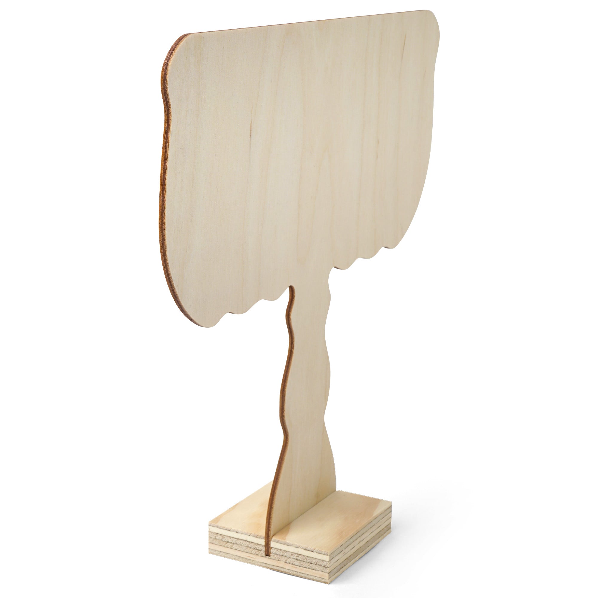 INTERACTIVE MENORAH CUTOUT AND BASE, 11"