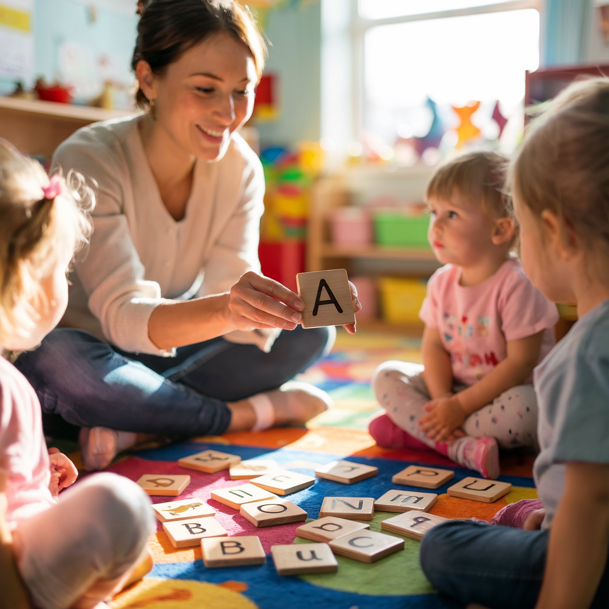 Wooden Square Cutout, 1-1/2", 3/16" thick