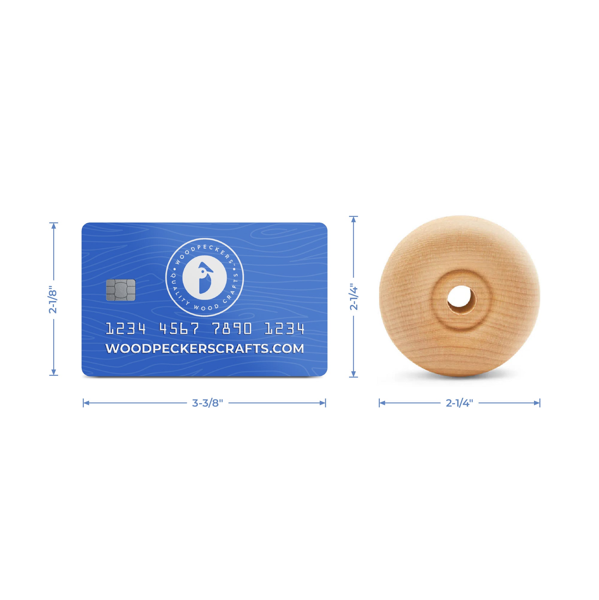 2-1/4" Classic Wheel, 5/8" Thickness