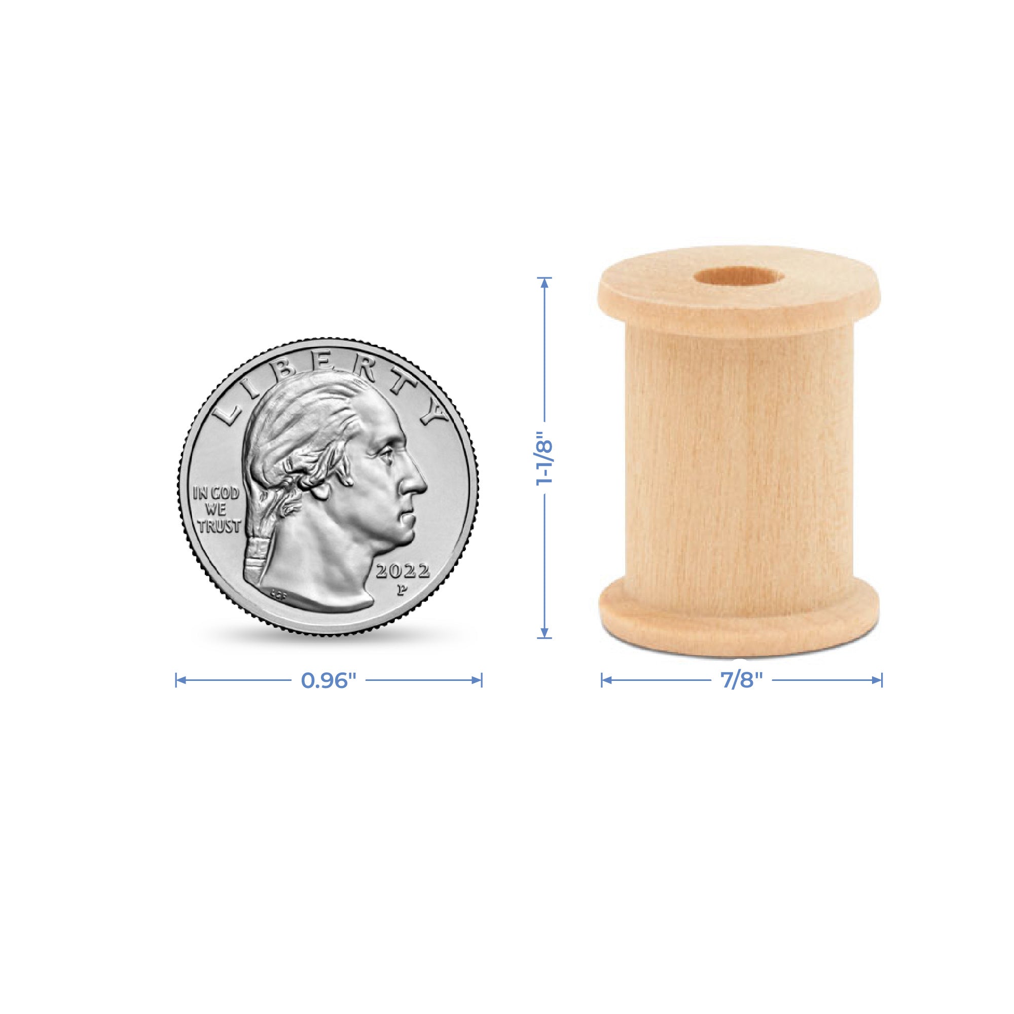 1-1/8" Spool