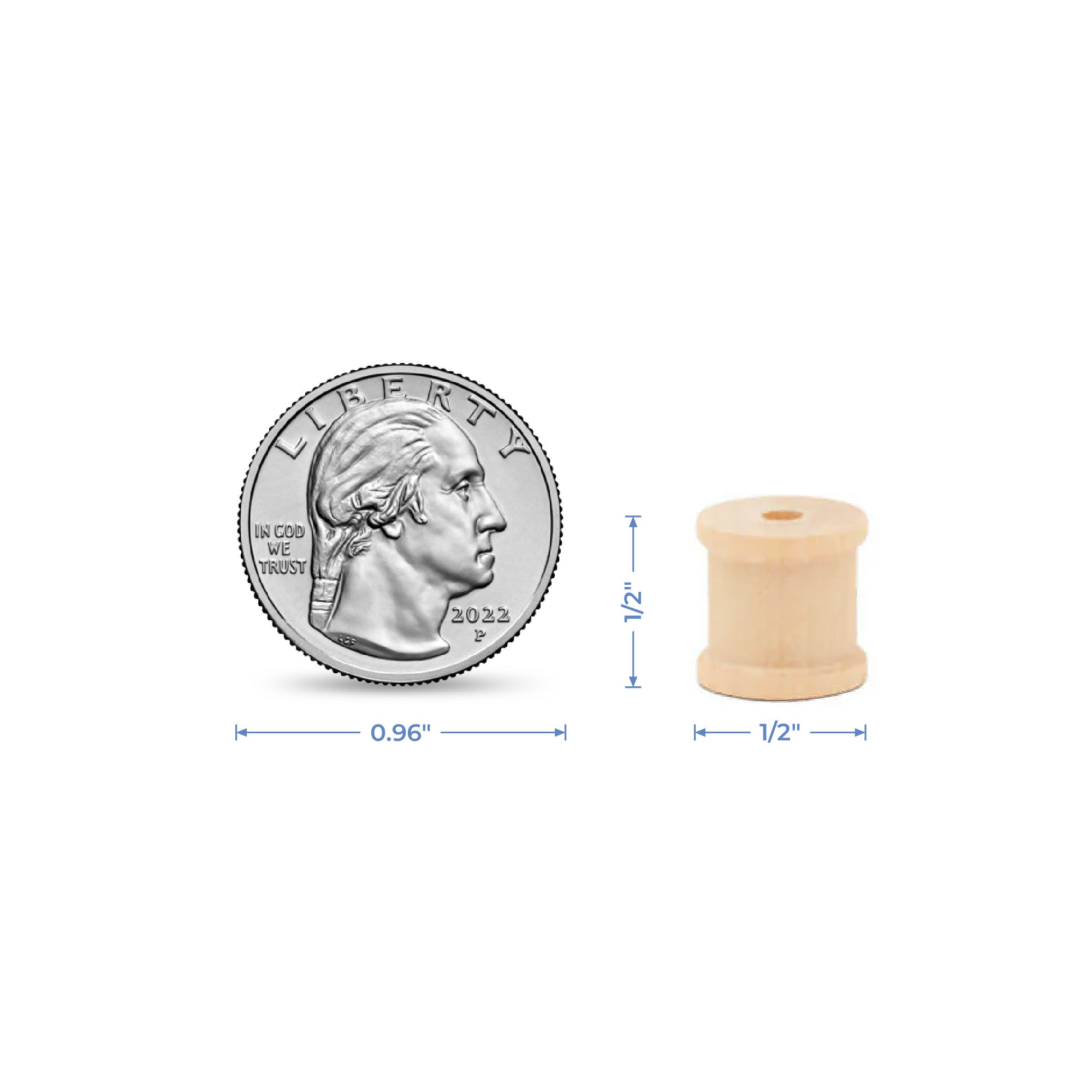 1/2" x 1/2" Spool