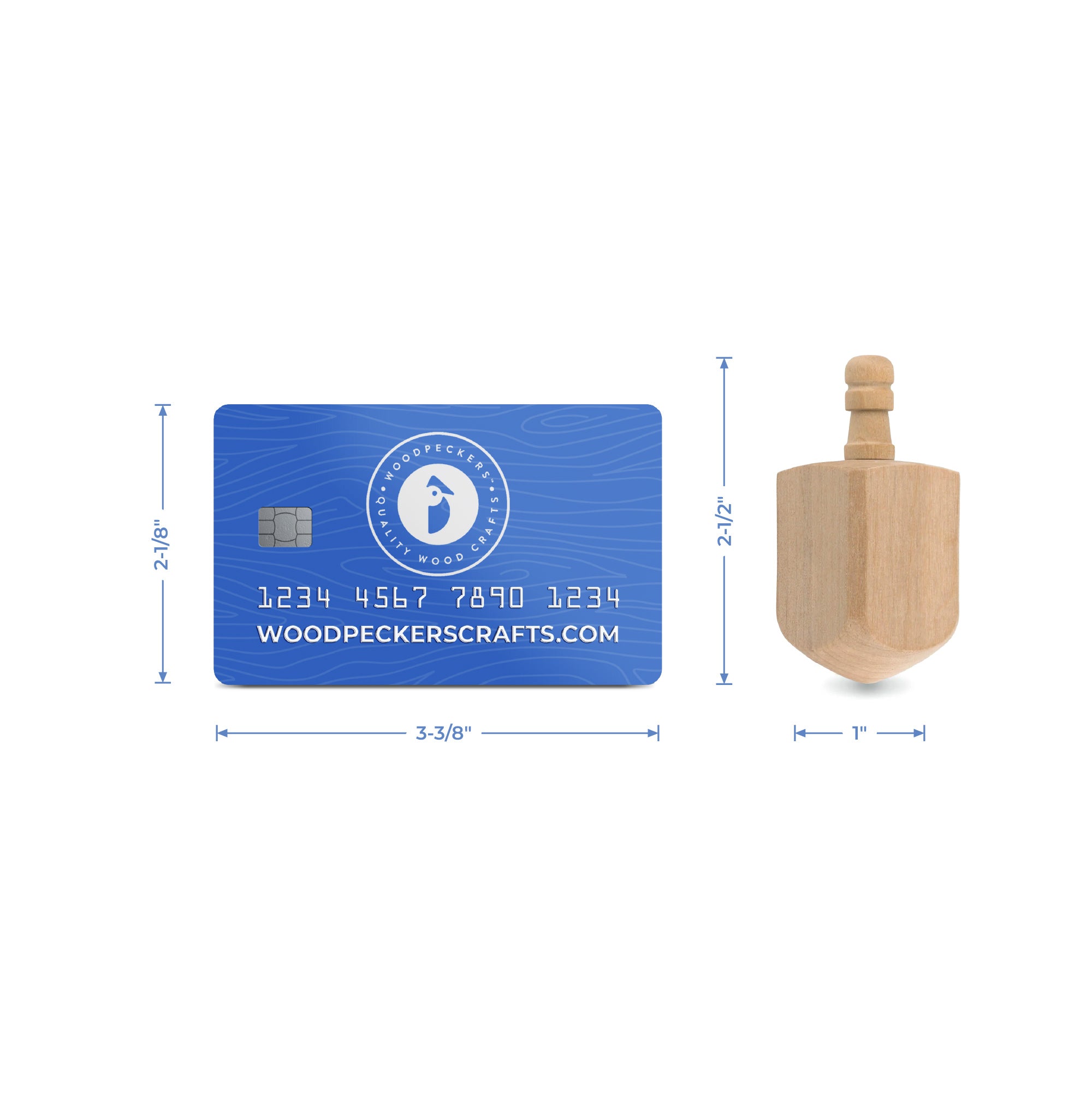 Wooden Dreidel
