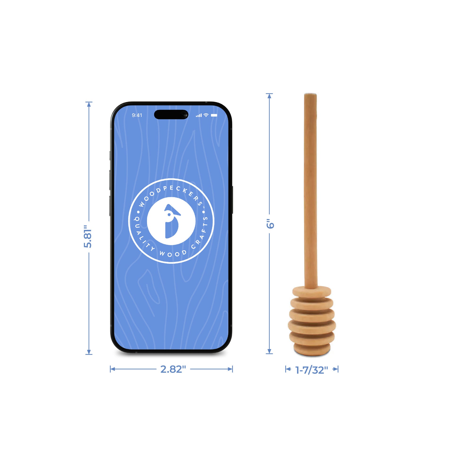 6" Honey Dipper
