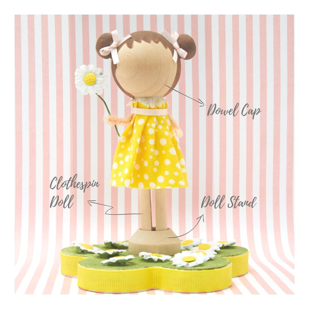 Clothespin Doll Set