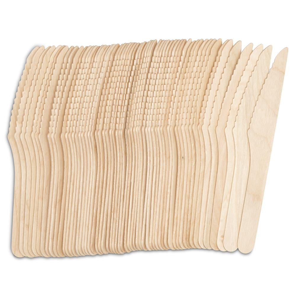 Disposable Knives, 6-1/2", Pack of 100