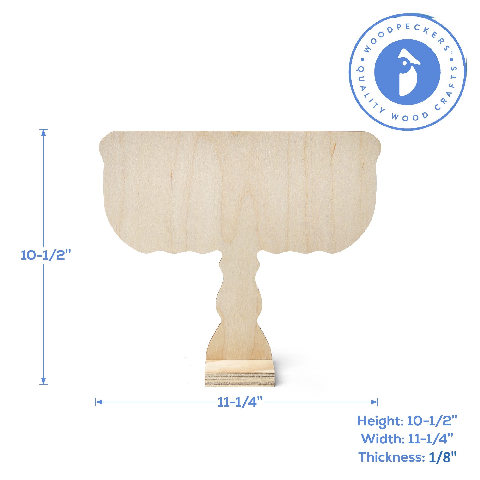 INTERACTIVE MENORAH CUTOUT AND BASE, 11"