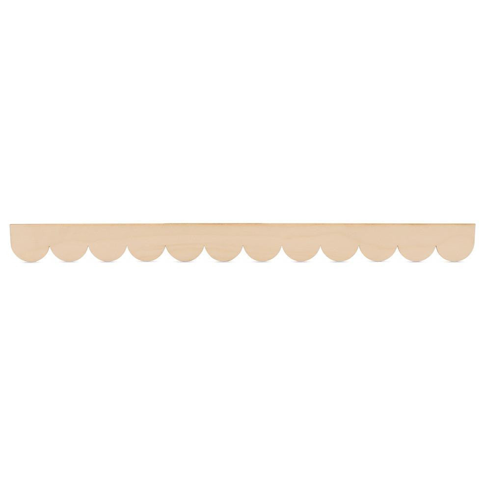Scalloped Shelf Edge Trim, Classic