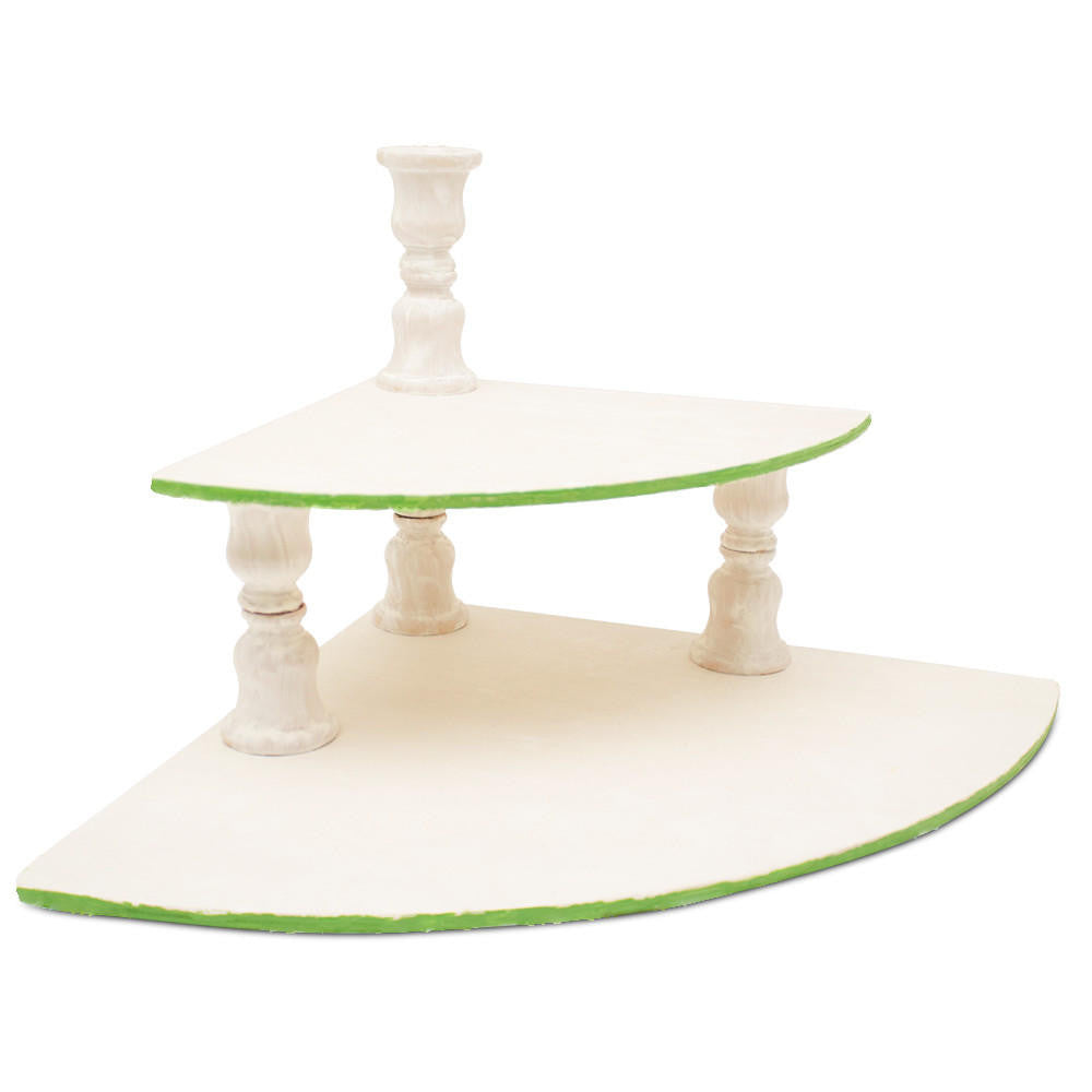 Space-Saving Tiered Tray Bundle