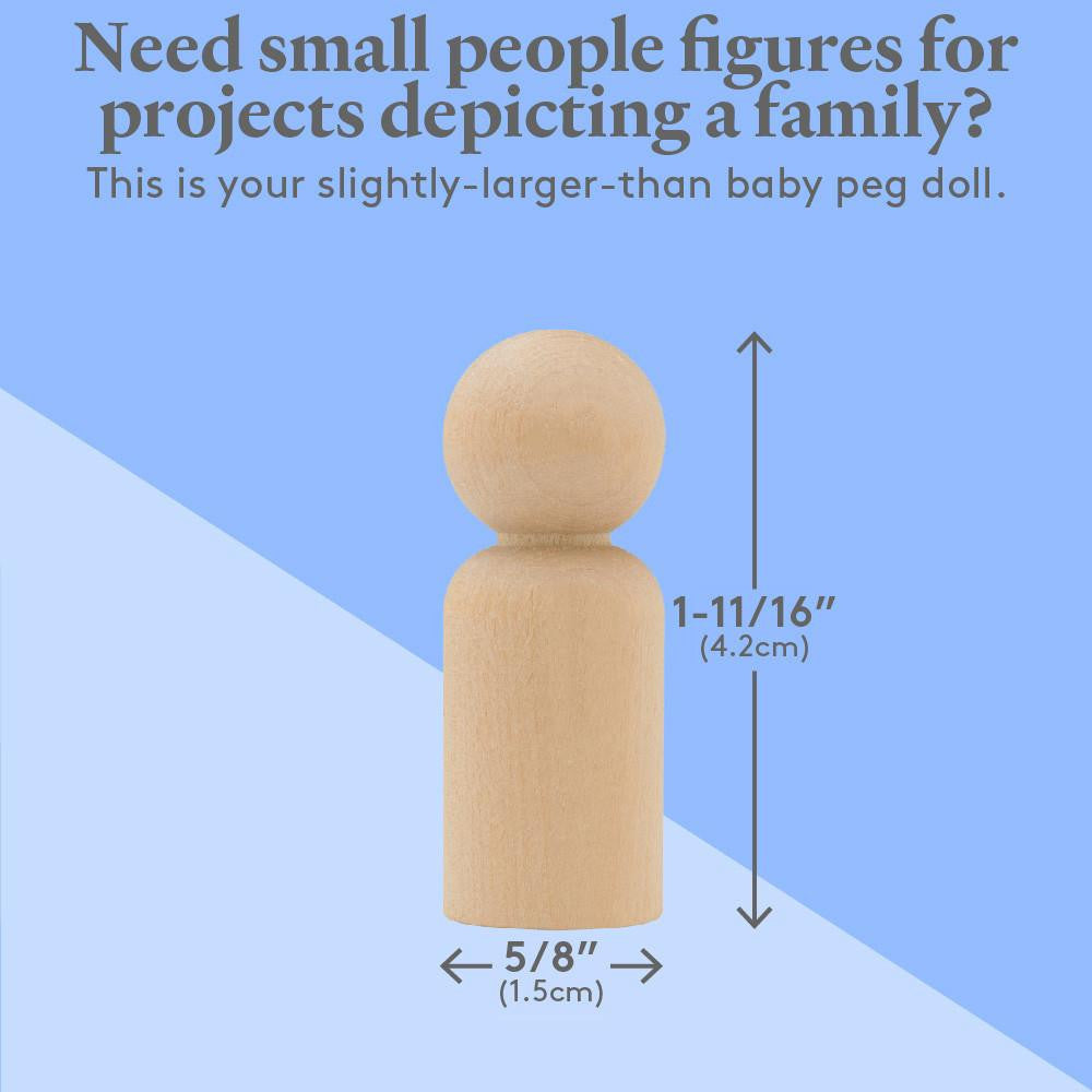 Woodpeckers Crafts 1-11/16" Boy