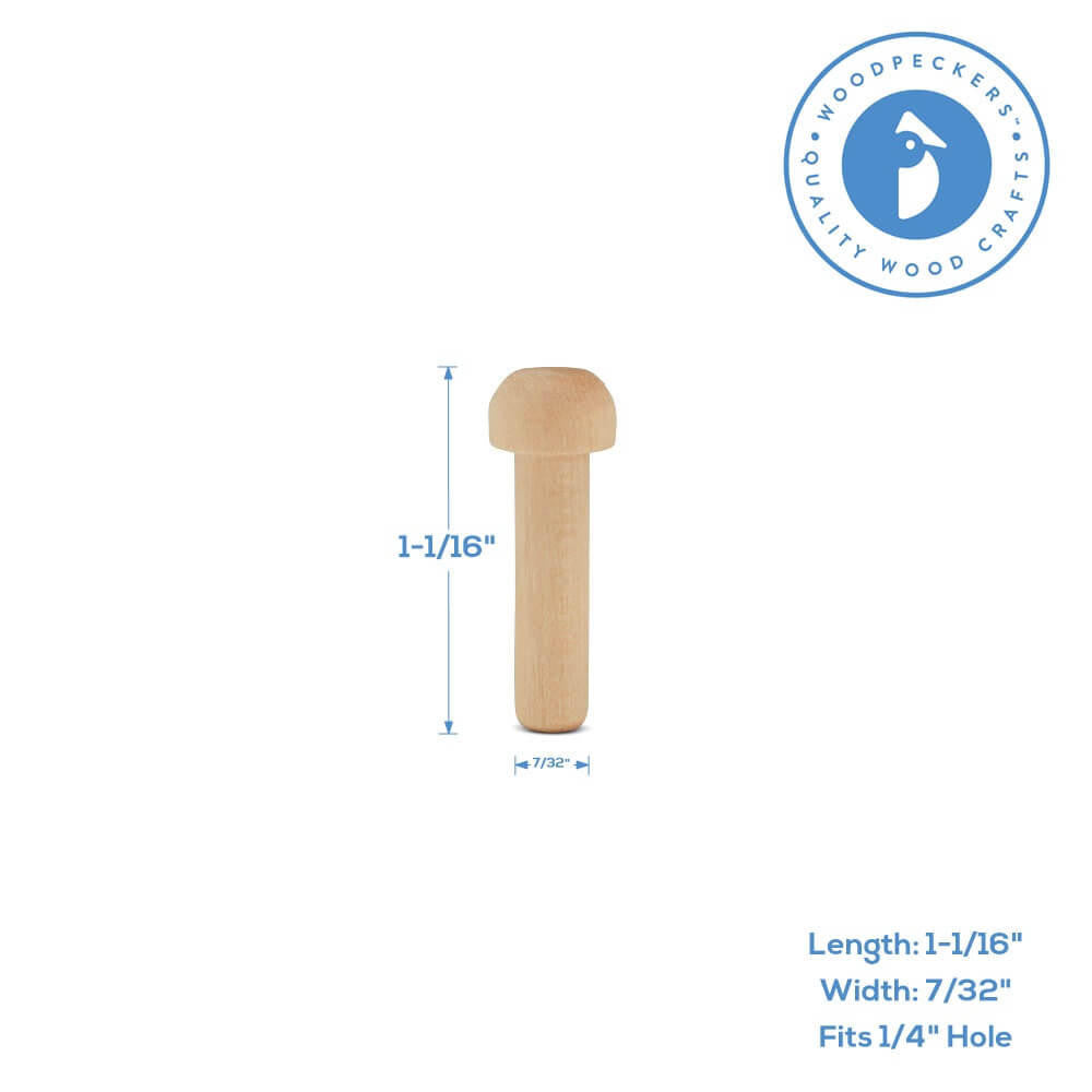 Woodpeckers Crafts 1-1/16" Axle