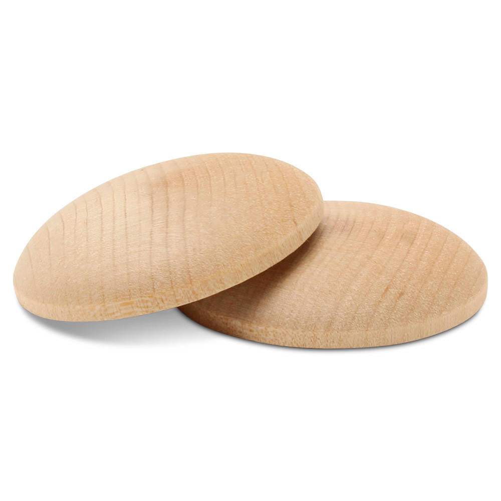 1-1/2" Domed Wooden Disc