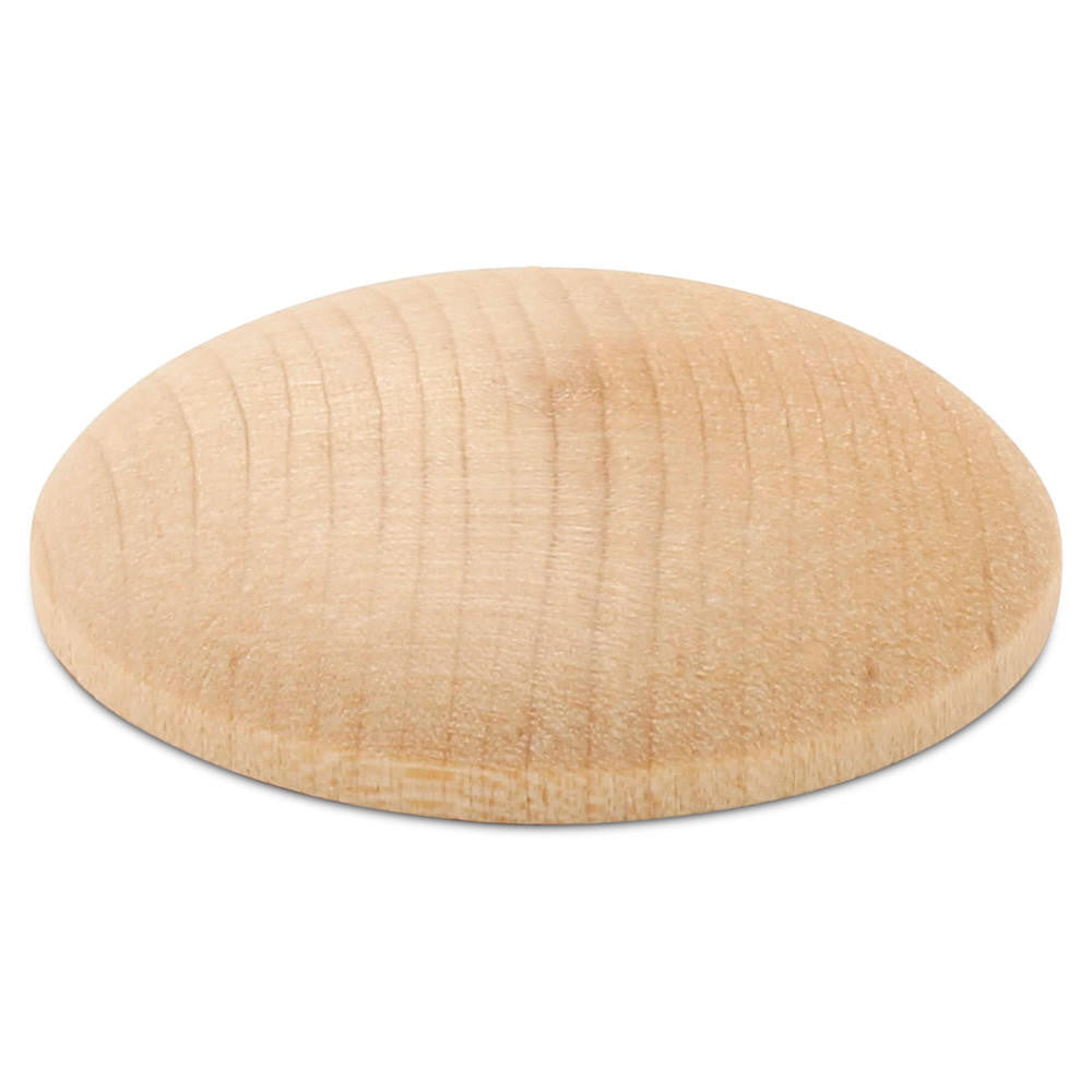1-1/2" Domed Wooden Disc