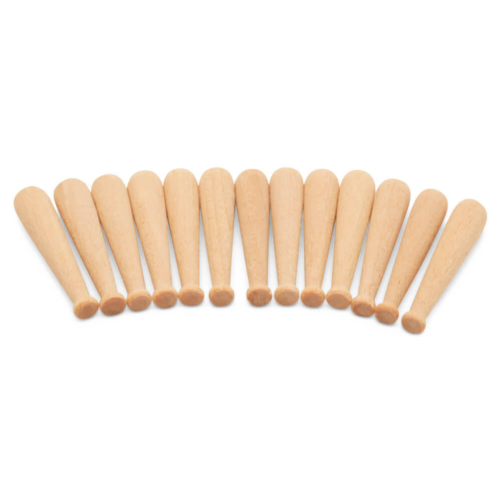 Woodpeckers Crafts 1-1/2" Mini Baseball Bats