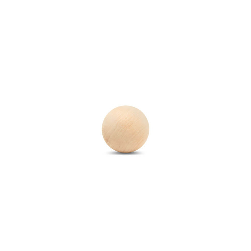 Woodpeckers Crafts 1-1/2" Round Wood Ball