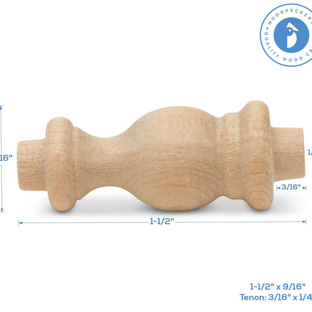 Woodpeckers Crafts 1-1/2" Spindle