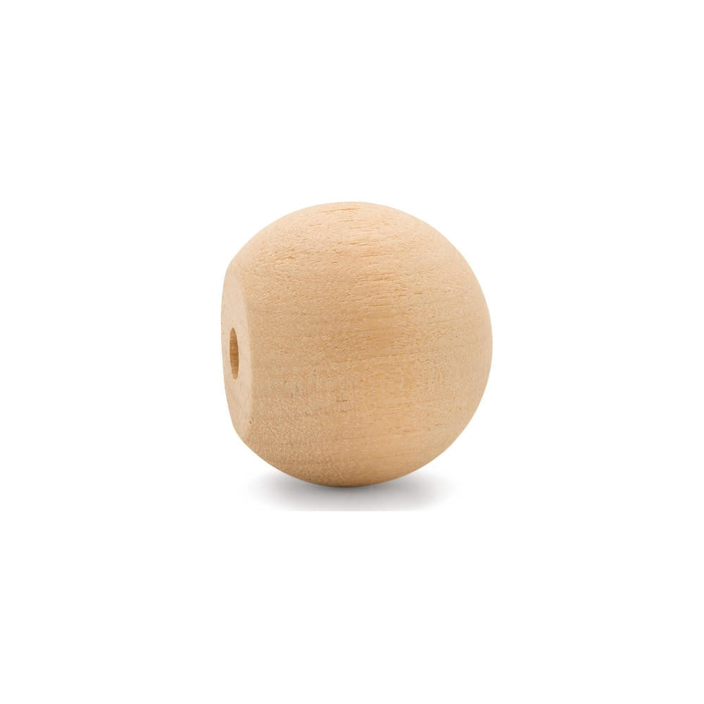1-1/2" Wooden Ball Knob