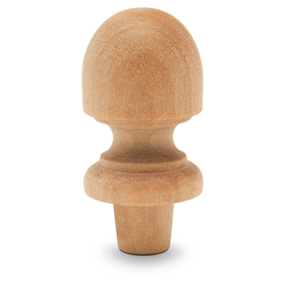 1-1/2" x 3/4" Finial