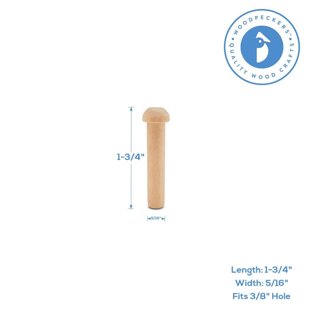 Woodpeckers Crafts 1-13/16" Axle