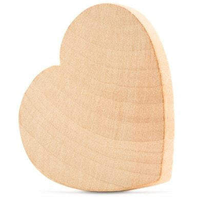 1-1/4" Heart Cutout