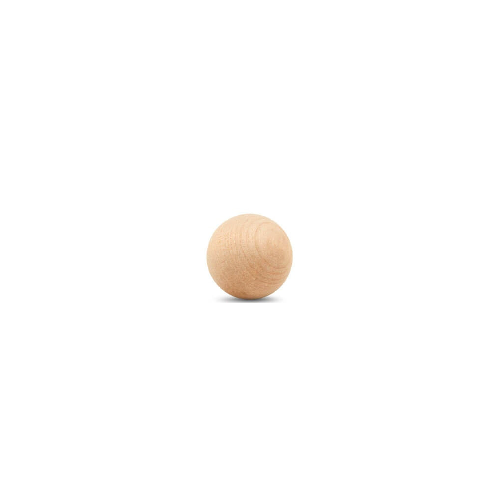 Woodpeckers Crafts 1-1/4" Round Wood Ball