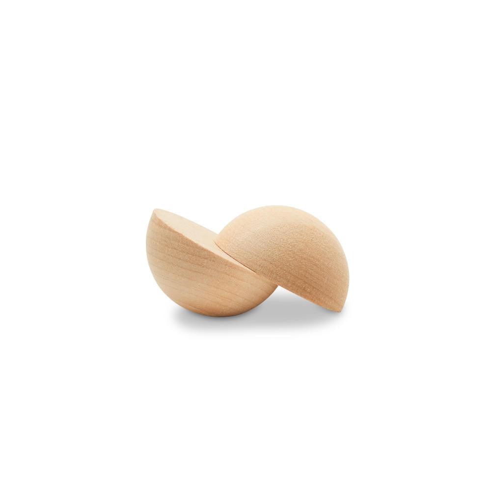 Woodpeckers Crafts 1-1/4 Split Wooden Ball