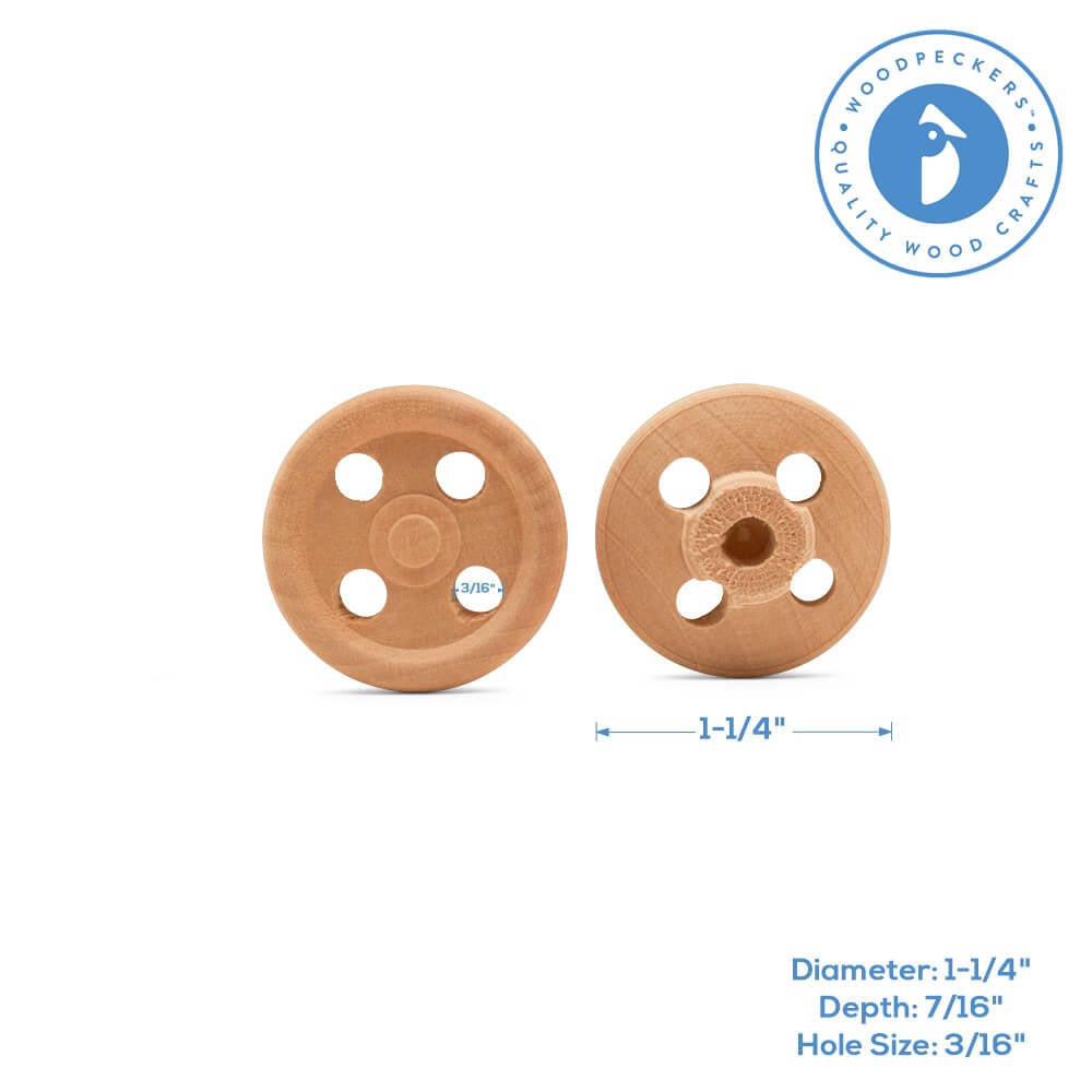 Woodpeckers Crafts 1-1/4" Steering Wheel