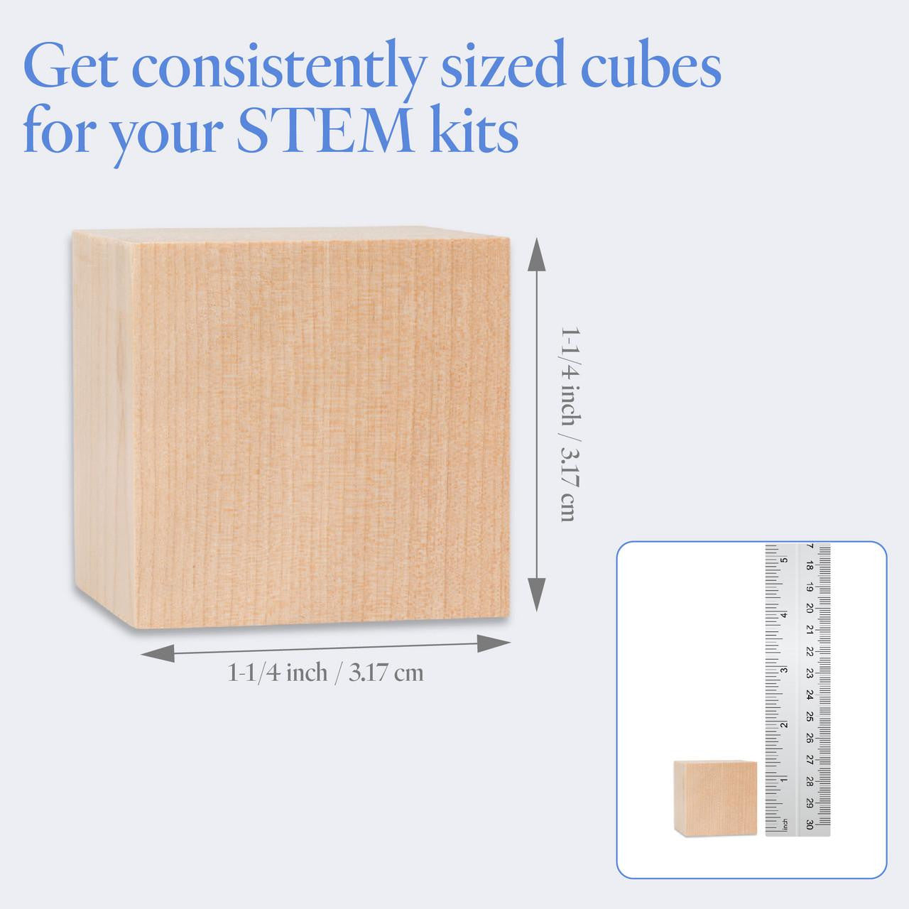 Woodpeckers Crafts 1-1/4" Wooden Block