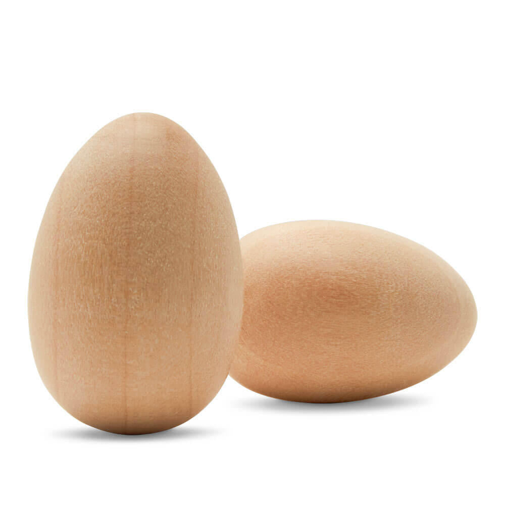 Woodpeckers Crafts 1-1/8" Unfinished Wooden Egg