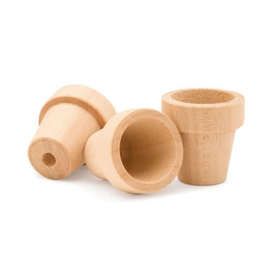 Woodpeckers Crafts 1-3/4" Flowerpot