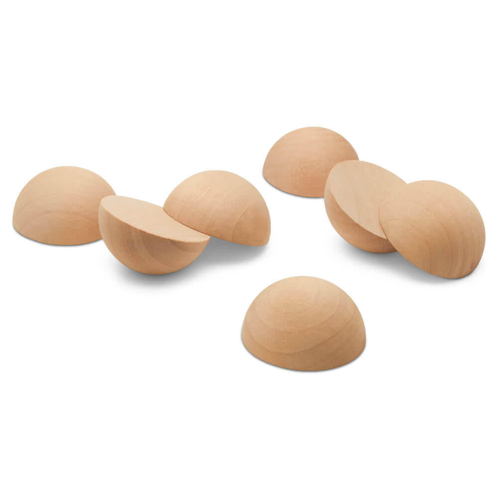 Woodpeckers Crafts 1-3/4 Split Wooden Ball
