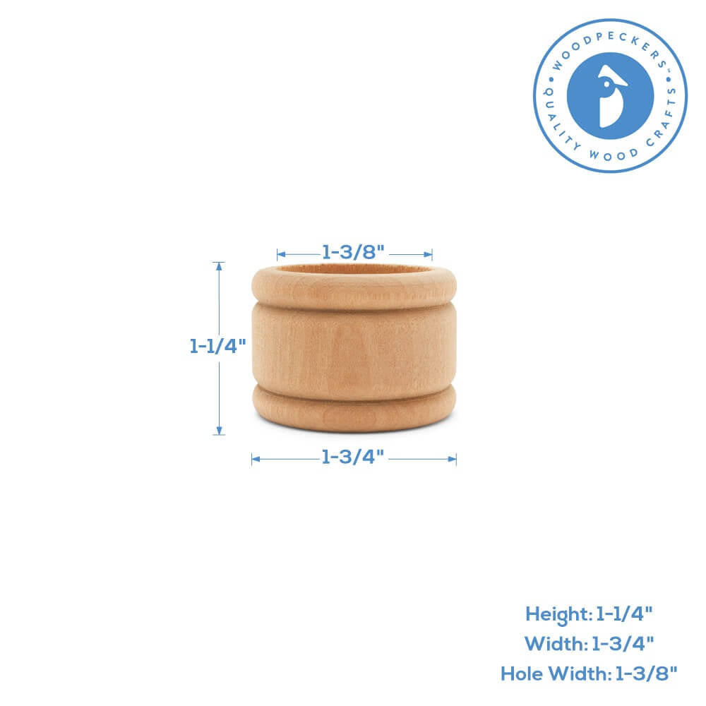 Woodpeckers Crafts 1-3/4" Vintage Napkin Ring